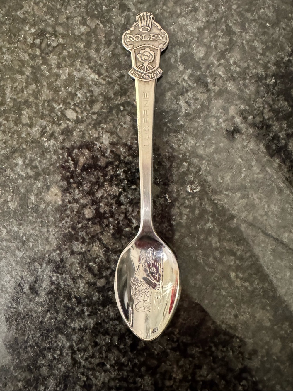 Vintage Rolex Bucherer Lucerne Switzerland Spoon
